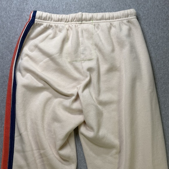 Aviator Nation Joggers Womens Small Classic 5 Stripe Retro Fleece Sweatpants - Picture 8 of 9